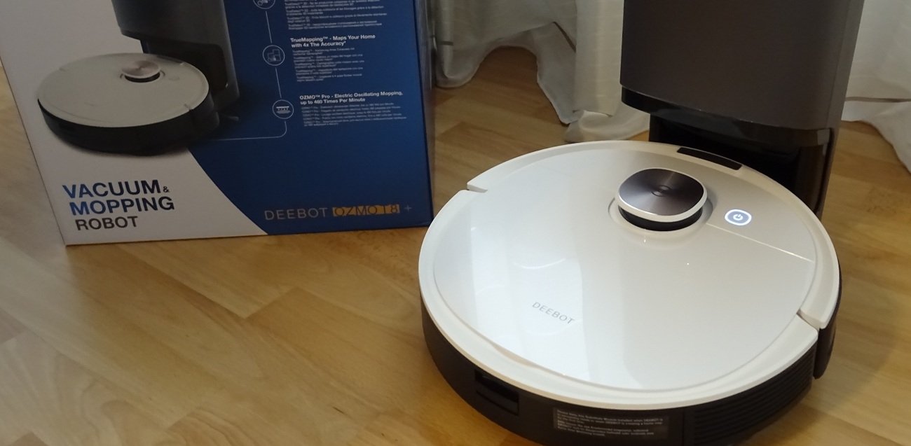 Saugroboter DEEBOT OZMO T8+ mit Absaugstation im Test